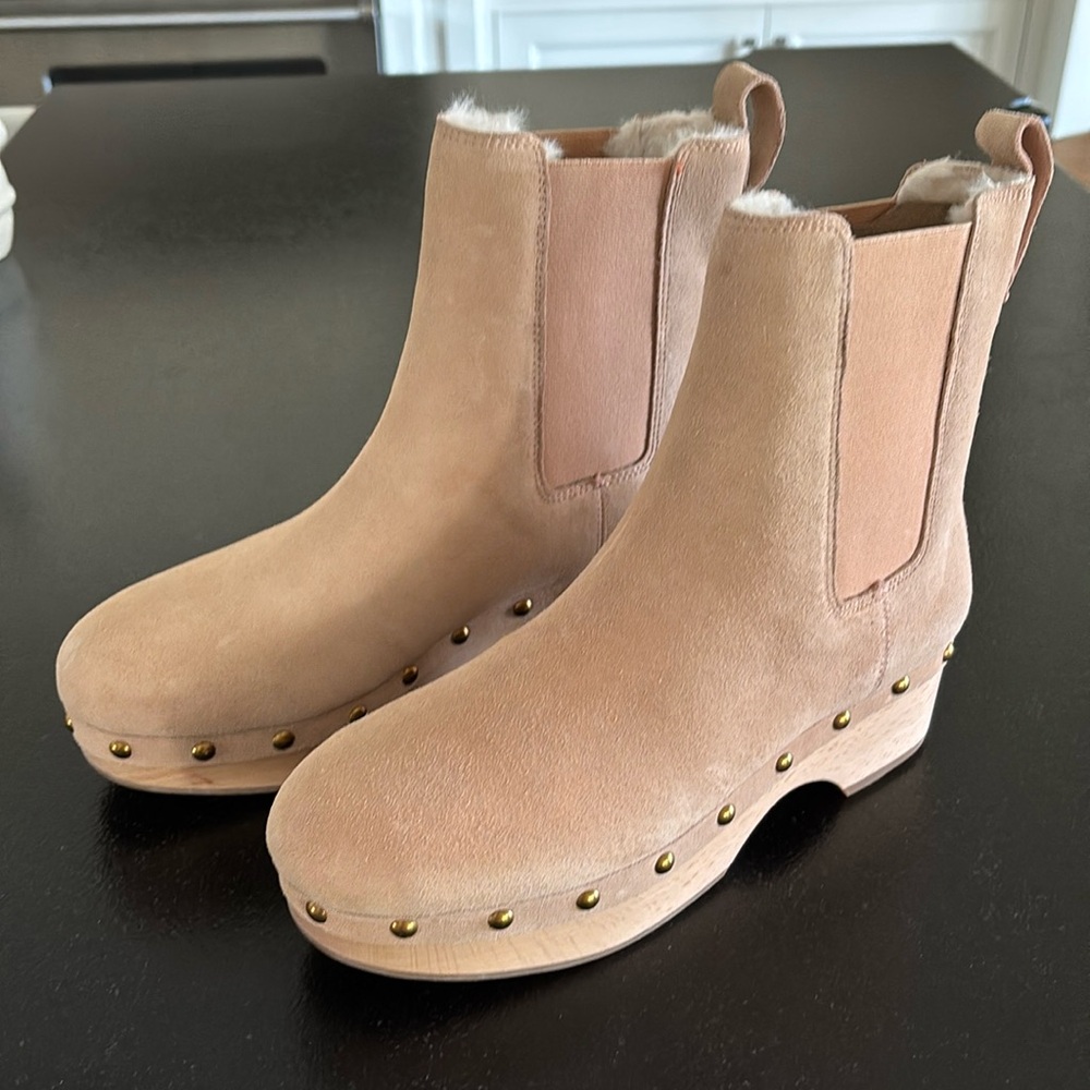 J Crew Clog Booties